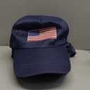 12 Pieces 4th of July Baseball Cap Patriotic American Flag Baseball Hats Bulk Adjustable USA Independence Day Baseball Cap USA Hat for Men Women Black, Navy Blue
