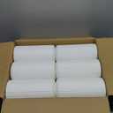 12 Pack Composite Plastic Flower Vase Bulk, 7.9" Plastic Vases for Centerpieces, White Unbreakable Vase for Centerpieces Wedding Home Table Decorations Formal Dinners