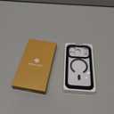 Miracase Magnetic for iPhone 17 Pro Case 6.3" [Compatible with MagSafe] Full-Body Phone Case with Built-in Glass Screen Protector & Camera Control,Drop Proof iPhone 17 Pro Cover, Black