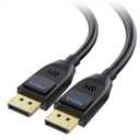 Cable Matters [VESA Certified] 40Gbps DisplayPort 2.1 Cable 2m/6.6ft, DP40 Cable 8K 120Hz, 4K 240Hz in Black with FreeSync, G-SYNC and HDR for Gaming Monitor, PC, RTX 4080/4090, RX 7900