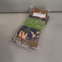 2 x I'D RATHER BE CHASING Funny Mens Socks, Hunting & Fishing Gifts for Men, Fun Hunt Fish Crew Sock, Hunters Fishermen Gift (Blue)