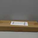 Heavy Duty Curtain Rods for Windows 28 to 48 Inch, 1 Inch Adjustable Black Curtain Rod with Easy Installation and Modern Design (A1,Black,30-60")