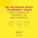 Jergens Natural Glow Instant Sun Tanning Moisturizer + Bronzer, Lightweight Sunless Tanning for Natural-Looking Color, Deep Bronze, 6 Oz
