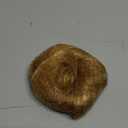 Isheeny Messy Bun 100% Human Hair Extensions - Honey Golden Highlights Curly Hairpiece for Women Girls - Natural Updo Tousled Chignons Daily (Small 1PCS)