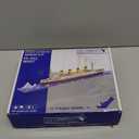 Titanic Ship Model Building Block Set, 3D Puzzle Sets DIY Educational Toys, Bricks Toy, with 1860Pcs Micro Mini Blocks, Ideal Gift for Kids and Adults