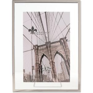 Lawrence Frames 5x7 Silver Garett Metal Float
