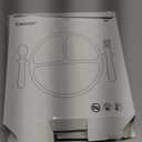 Baby Feeding Set, 2 Pack Silicone Divided Suction Plates for Baby, 2 Pack Spoons and Forks Set, BPA Free, Baby Led Weaning Supplies for Toddler Utensils (Blue)