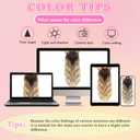 LEDIZE Hair Toppers for Women Real Human Hair, 360° Cover Middle Part Human Hair Toppers for Women with Thinning Realistic Scalp Line Upgrade Basement Toppers Hair Pieces （Medium Brown, Wispy Bangs）