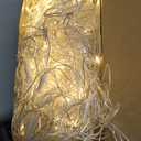 AWQ 360 LED 13.1ft x 6.6ft Warm White String Lights, 8 Modes, Timer Function, UL Certified, IP44 Rated, Outdoor Indoor Use