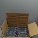 M MCIRCO 10-Pack,22 Oz Glass Meal Prep Containers,Glass Food Storage Containers with lids,Lunch Containers,Microwave, Oven, Freezer and Dishwasher (Gray)