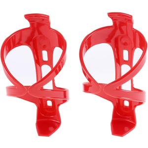 Plastic Water Bottle Rack Holder Bracket Cage for Bicycle 2 Pcs Red(id:3d 50d f9 463 412 Plastic Water Bottle Rack Holder Bracket Cage for Bicycle 2 Pcs Red(id:3d 50d f9 463 412