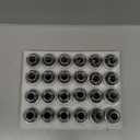 Orion Motor Tech M14x1.5 Lug Nuts, 13/16 Inch Hex Cone Seat Wheel Lug Nuts Compatible with Ford F150 Expedition Lincoln Navigator 2015-2020, Set of 24, Chrome (Silver)