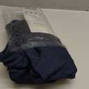 Cathay Home Luxury Wrinkle And Fade Resistant Double Brushed Ultra Soft Microfiber 14-inch Standard Pocket Single Fitted Sheet, Navy Blue, Twin