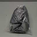 Ultra Space Saving Self Compression Organizer, 3-Layer Zipper Large Capacity Blanket Bags, Thickend Satin Fabric Comforter Storage Bag for Comforters, Clothes, Blankets (X-Large, Gray, 21x17x24in)