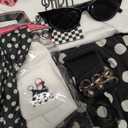 10Pcs Sock Hop Outfits Women, 1950s Poodle Skirts, T-Shirt with 50s Accessories Socks Scarf Headband Belt Earring, M
