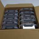 KOMUEE 10 Packs 30 oz Glass Meal Prep Containers,Glass Food Storage Containers with Lids,Airtight Lunch Bento Boxes,Microwave,Freezer and Dishwasher,Gray