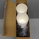 Jingmore 50 Pcs Wedding Coffee Cup Love Is Brewing Bridal Shower Decoration Disposable Wedding Paper Drinking Tumbler Bulk with Lid Straw Custom Reception Cup Engagement Mothers Day Party (Floral)