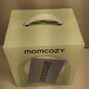 Momcozy Bottle Sterilizer and Dryer, Modular Nesting Space Saving Design, 6 Bottles Capacity, 4 in 1 Compact Sterilizer for Baby Bottles, Breast Pump Parts & Newborn Essentials, Drying Rack Included (White)