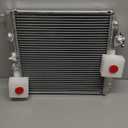 TSMINDUSTR 4 Row Aluminum Radiator Compatible with 1992-2000 Honda Civic EJ EK/Del EG/Integtra Sol DB 1993 1994 1995 1996 1997 1998 1999 Radiators