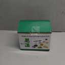 Geedel Rotary Cheese Grater, Kitchen Mandoline Vegetable Slicer with 3 Interchangeable Blades, Easy to Clean Grater for Fruit, Vegetables, Nuts (Red)