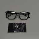 Gaoye Black Blue Light Glasses for Computer & Gaming - Anti UV Ray Lenses, Scratch-Resistant & Comfort Fit (Medium)