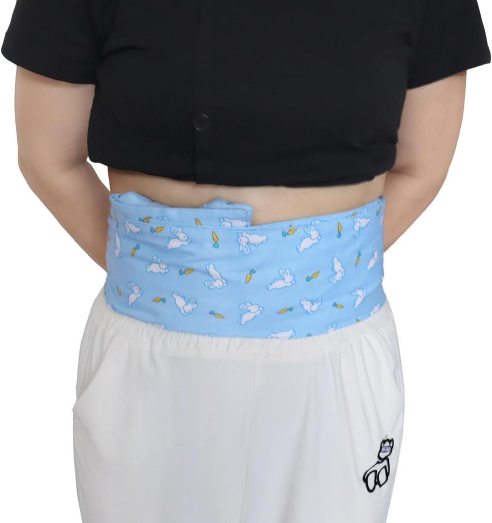 G Tube Belt with Pouch Pillow for Feeding Tube Belt Adjustable G Tube Tummy Pillow J Tube Abdominal Holder