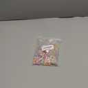 250pcs Acrylic Assorted Beads, BetterJonny AB Color Beads Pastel Beads Flower Round Star Candy Beads Plastic Loose Beads for Jewelry Making