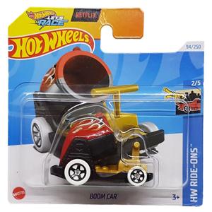 Hot Wheels - Boom Car - HW Ride-Ons 2/5 - HTD95 - Short Card - Netflix Let's Race - Mattel 2024-1:64
