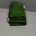 Homimp Washable Pee Pads for Dogs, 6 Pack Super Absorbent Reusable Puppy Pads, Green Long Wool Fake Grass for Potty Training, Upgrade NonSlip and LeakProof,Floor, Couch, Bed, and Crate,Green 18"×24"