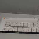 NuPhy Node100 Wireless Mechanical Keyboard, Hot Swappable Custom Low Profile Keyboard, 103 Keys Computer Gaming Keyboards, Supports Touch Gestures, PBT Keycaps, RGB Backlit, Bluetooth/2.4GHz/USB-C (White)