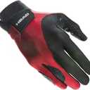 HEAD Leather Racquetball Glove - Web Extra Grip Breathable Glove for Right & Left Hand (Medium)