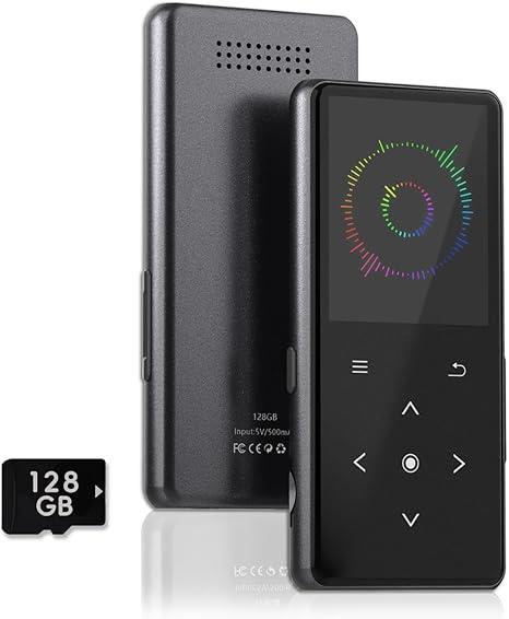 128GB MP3 Player with Bluetooth - Portable Music