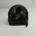 Amazon Basics Air Circulator Fan, Desk Fan for Bedroom, Home and Office, With 90-Degree Tilt Head, 3 Speed Settings, Lightweight (3 LBS), 35 Watts, Black, 11.1"W x 6.3"D x 10.9"H