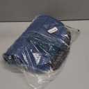 Warming Mat for Food, Food Warming Mat with 7 Temp Master Aadjustable Warming Tray, Thermochromic Line, Roll Up Buffet Hot Plates Heat Pad Full Sized Electrical (Oval, Light Blue)