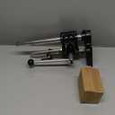 Leather Hole Puncher Industrial Hole Puncher Arbor Press Leathercraft Punching Tools for DIY Leather Craft Punching Holes withPP Plate1.5-13mm Clamping ChuckFree Accessorie