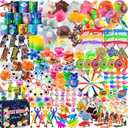 300 PCS Party Favor for Kids Goodie Bags Stuffers, Prize Box Toys for Kids Classroom Bulk, Small Fidget Toys Pinata Fillers, Treasure Chest for Students Rewards, Carnival Prizes, Birthday Gifts