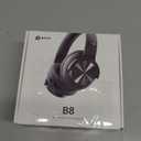 Picun B8 Bluetooth Headphones, 120H Playtime Headphone Wireless Bluetooth with 3 EQ Modes, Low Latency, Hands-Free Calls, Over Ear Headphones for Travel Home Office Cellphone PC Black