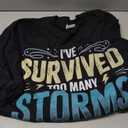 I've Survived Too Many Storms To Be Bothered By Raindrops T-Shirt 2XL