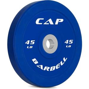 CAP Barbell Rubber Olympic Bumper Plate | 45lbs