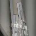 LazBlinds No Tools No Drill 1" Vinyl Mini Blinds, Cordless Blinds for Windows, Light Filtering Horizontal Window Blinds & Shades, 31" W x 64" H, White