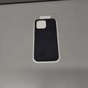 Apple iPhone 15 Pro Max Silicone Case with MagSafe: Lightweight Phone Case, Wireless Charging Compatible, Smooth Matte Finish; Black