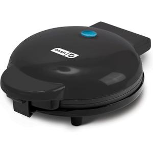Dash Express Waffle Maker -Electric Waffle Maker for Creative Homemade Treats - Dual Nonstick Cooking Surfaces, Easy Food Release & Quick Cleanup - Compact, Space-Saving Design - 8 Inches - Black