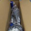 2-in-1 Adjustable Kick Scooter for Kids 3-5 (Suitable 3-12 Years),5-Level Handlebar & Removable Seat, LED Light-Up Wheels, Wide Deck, Foldable Design for Indoor/Outdoor Use - Girls & Boys