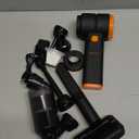 Car Vacuum Portable Cordless, Handheld Vacuum Cordless with 30000PA Suction, 130000RPM, 6800mAh Battery, 10 Nozzles, Rubber Paint Material for Car, Home, Pet CleaningBlack