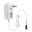 12V Power Supply, 12 Volt 2A 24W DC Power Supply, White LED Power Adapter, AC 110V to 12V Wall Mounted Transformer Plug for LED Strip Lights with 5.5/2.1 DC Female Connector