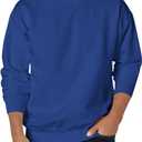 Hanes Men's Ultimate Sweatshirt, Heavyweight Fleece Sweatshirt, Crewneck Pullover for Men 3XL