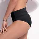 Beautikini Period Swimwear Bikini Menstrual Swim Bottoms Leakproof Bathing Suits for Teens Girl M