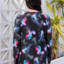 Halcurt Women's Plus Size Long Sleeve Rash Guard Swim Shirts UPF50+ Sun Protection Loose Fit Swimsuit Top (Black)