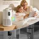 Air Purifiers for Home Large Room 1650 Ft with Washable Filters, WESTHEY H13 HEPA Air Purifier with Fragrance Flowing Ambient Light Auto, Air Cleaner for Wildfire Smoke Dust Pollen Pets Hair Odor