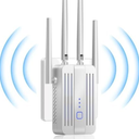 WiFi Extender Signal Booster for Home: Internet Repeater Range Covers Up to 9995 Sq.ft and 45+ Devices